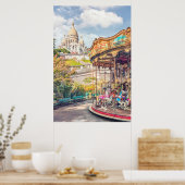 パリの魅力 ポスター (キッチン)