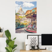 パリの魅力 ポスター (ホームオフィス)