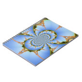 パリの魔法:幾何学的なエッフェル塔のデザイン ノートブック (左側)