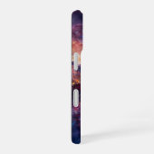 パリの黄昏の反射 iPhone 16ケース (右側面)
