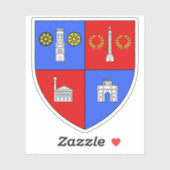 パリの1区 – ルーヴル美術館 シール (シート)