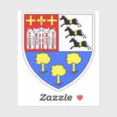 パリの16区(XVI)地区 – Passy シール (シート)