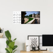 パリの4月 2017 カレンダーポスター30 ポスター (ホームオフィス)