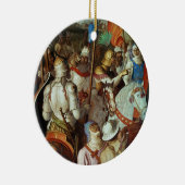 パリの730-32広告の外のSaracen軍隊 セラミックオーナメント (右)