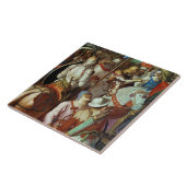 パリの730-32広告の外のSaracen軍隊 タイル (側面)