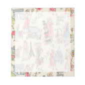 パリのAデイ ノートパッド (正面)