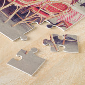 パリのAlのフレスコ画の食事 ジグソーパズル (側面)