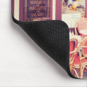 パリのAlのフレスコ画の食事 マウスパッド (コーナー)