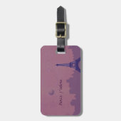 パリのj'adore ラゲッジタグ (正面縦)