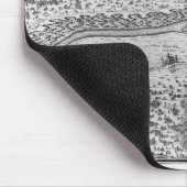 パリのLutetiaか最初の計画 マウスパッド (コーナー)