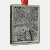 パリのLutetiaか最初の計画 メタルオーナメント (右)