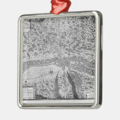 パリのLutetiaか最初の計画 メタルオーナメント (左)