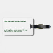 パリのMacaroons ラゲッジタグ (裏面横)