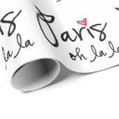 パリのoh laのla ラッピングペーパー (ロールコーナー)