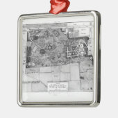 パリのParc Monceauの計画 メタルオーナメント (左)