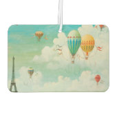 パリのPixDezinesヴィンテージバルーン カーエアーフレッシュナー (裏面)