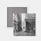 パリのRue de Marmousesから マグネット (正面/裏面)