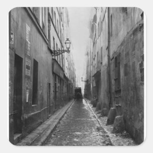 パリのRue de Vertusから スクエアシール
