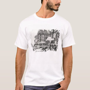 パリのSt. Roch教会の前の銃撃戦 Tシャツ