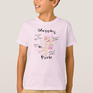 パリのTシャツで買物をすること Tシャツ