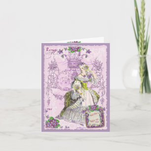パリのViolette Rosee Parfume カード