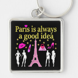 パリはいつも良いアイディア キーホルダー