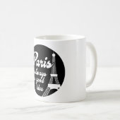パリはいつも良いアイディア コーヒーマグカップ (正面右)