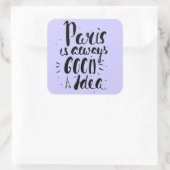 パリはいつも良いアイディア スクエアシール (バッグ)