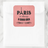 パリはいつも良いアイディア スクエアシール (バッグ)