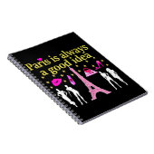 パリはいつも良いアイディア ノートブック (右側)