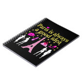 パリはいつも良いアイディア ノートブック (左側)