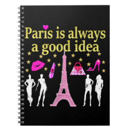 パリはいつも良いアイディア ノートブック