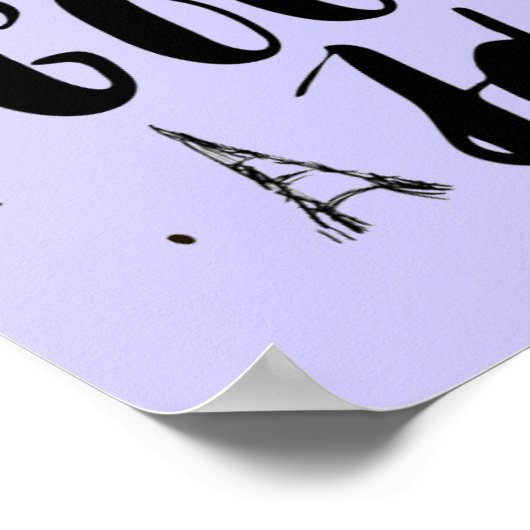 パリはいつも良いアイディア ポスター (角)