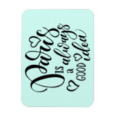 パリはいつも良いアイディア マグネット (縦)