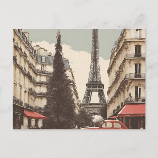 パリはがき（パリ） ポストカード (正面)