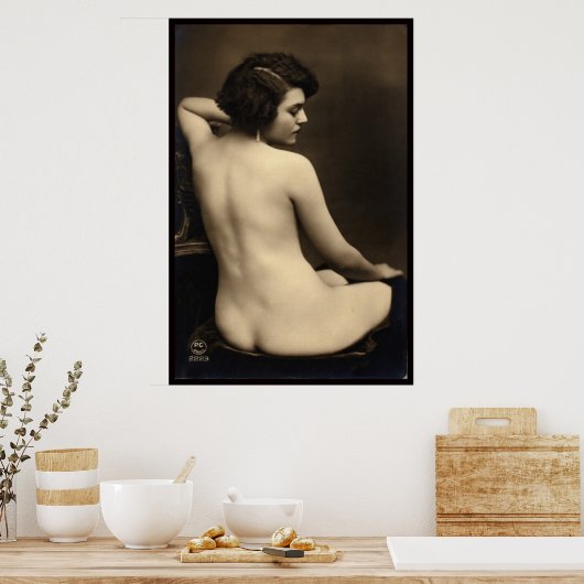 パリはがき ポスター (キッチン)