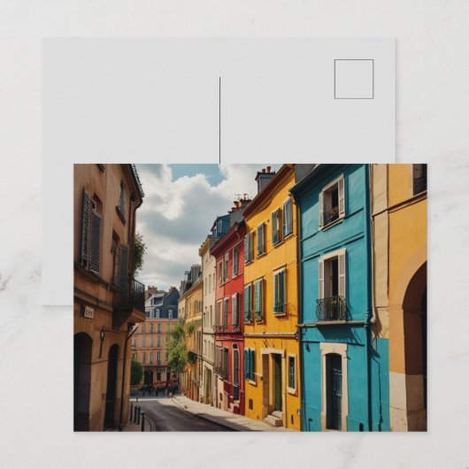 パリはがき ポストカード (正面/裏面)