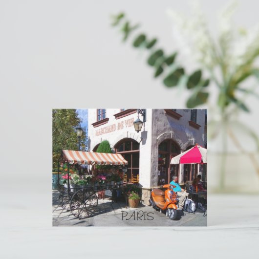 パリはがき! ポストカード (スタンド正面)