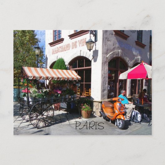 パリはがき！ ポストカード (正面)