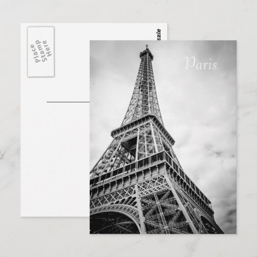 パリはがき ポストカード (正面/裏面)