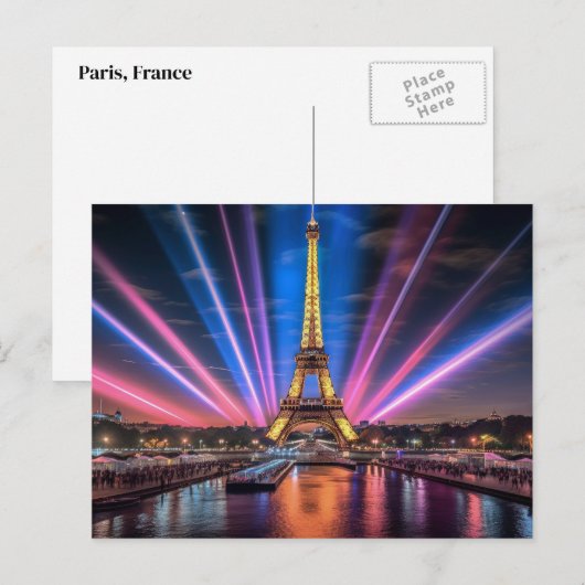 パリはがき ポストカード (正面/裏面)