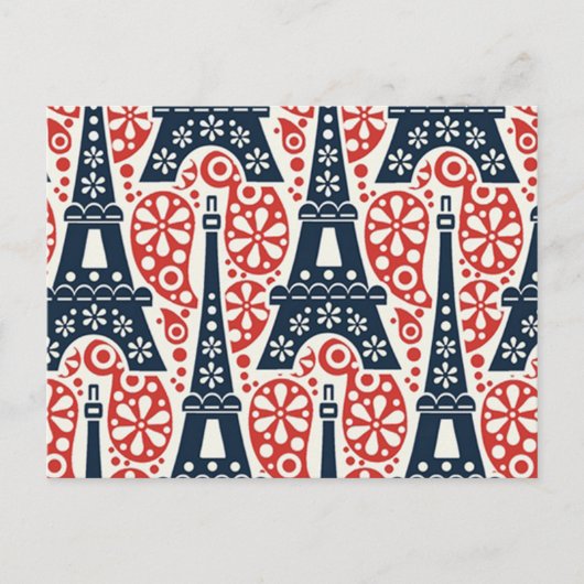 パリはがき ポストカード (正面)