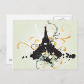 パリはがき ポストカード (正面/裏面)