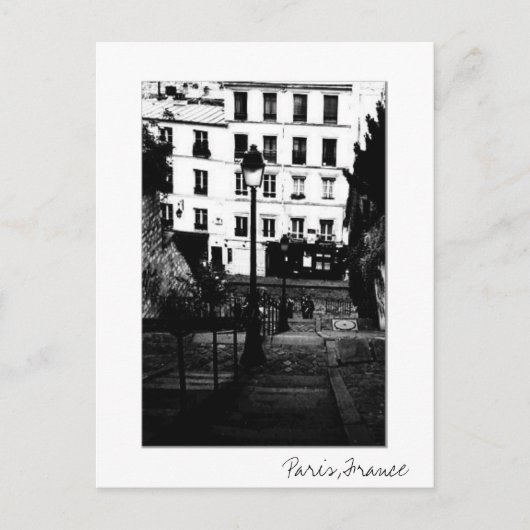 パリはがき ポストカード (正面)