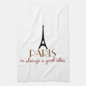 パリはよいアイディア常にです キッチンタオル (縦)