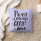パリはよいアイディア常にです クッション (ブランケット)