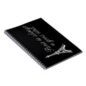 パリはよいアイディア常にです ノートブック (右側)