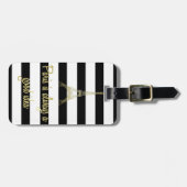 パリはよいアイディア常にです ラゲッジタグ (正面横)