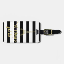 パリはよいアイディア常にです ラゲッジタグ