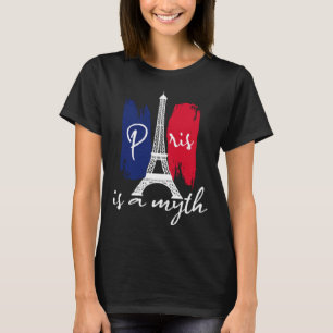 パリは女性のための神話パリジャンであるパリ女性のために Tシャツ